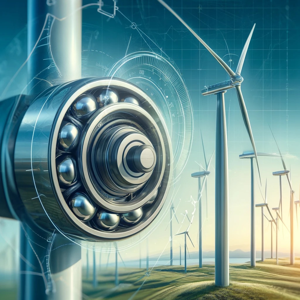 Ložiska ve větrných turbínách: Zvyšování efektivity a odolnosti v energetice