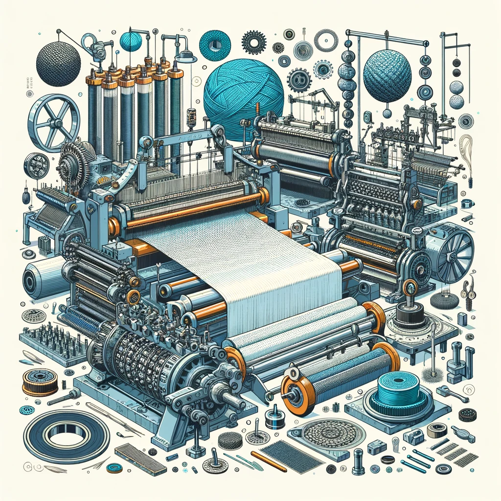 Ložiska v textilním průmyslu: Klíč k přesnosti a produktivitě