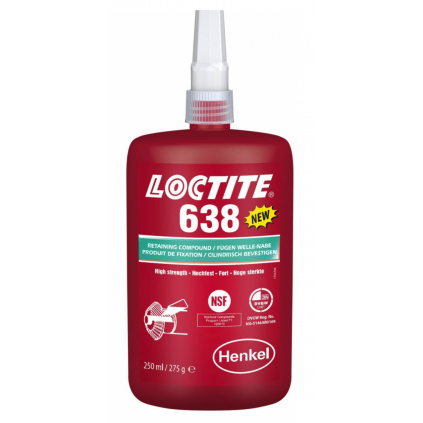 Loctite 638 - 250 ml (po expiraci)