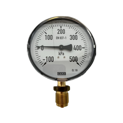 Manovakuometr (manometr) 111.10.100 -100/+500 kPa WIKA