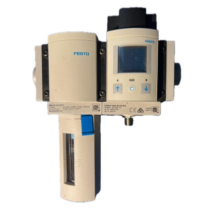 Festo MS6-LF-1/2-C-R-V + SFAM-62-5000L-M-2SA-M12