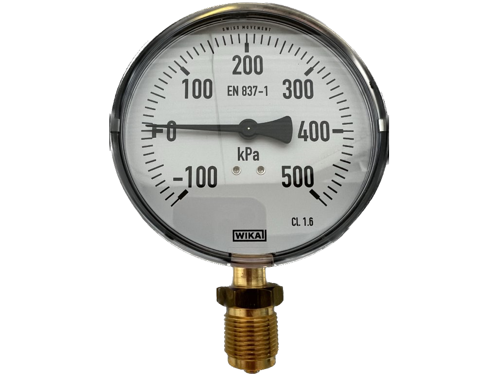 WIKA Manovakuometr (manometr) 111.10.100 -100/+500 kPa