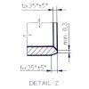 Casquillo con brida - B90F 657050 neu