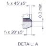 Casquillo cilíndrico - 0508KU neu